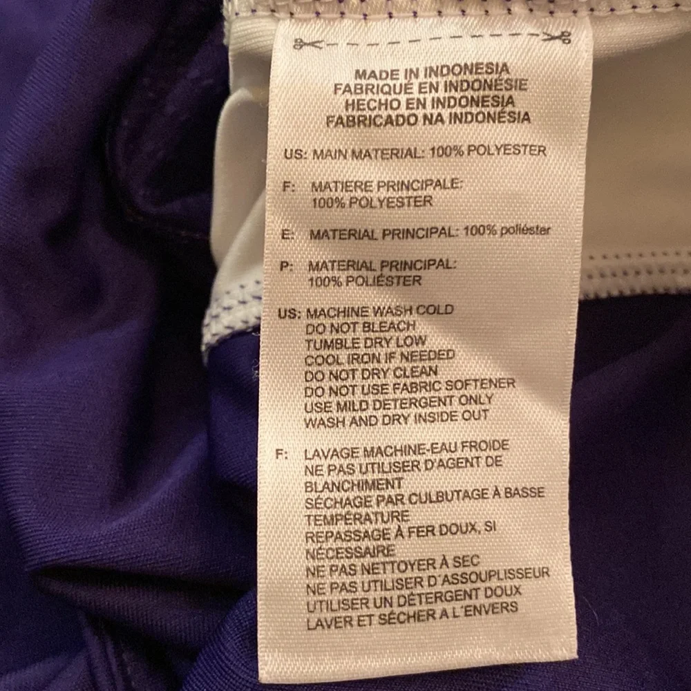 NWOT ADIDAS BRAND Mens Purple ClimaCool Utility Activewear Short Sleeve T Shirt - Picture 4 of 5